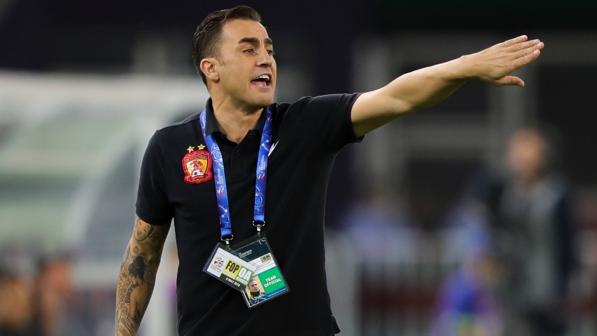 Cannavaro berhenti setelah dua duel sebagai pelatih nasional Cina