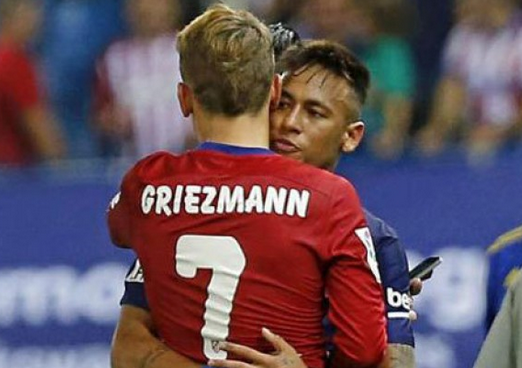 Antoine Griezmann dan Neymar
