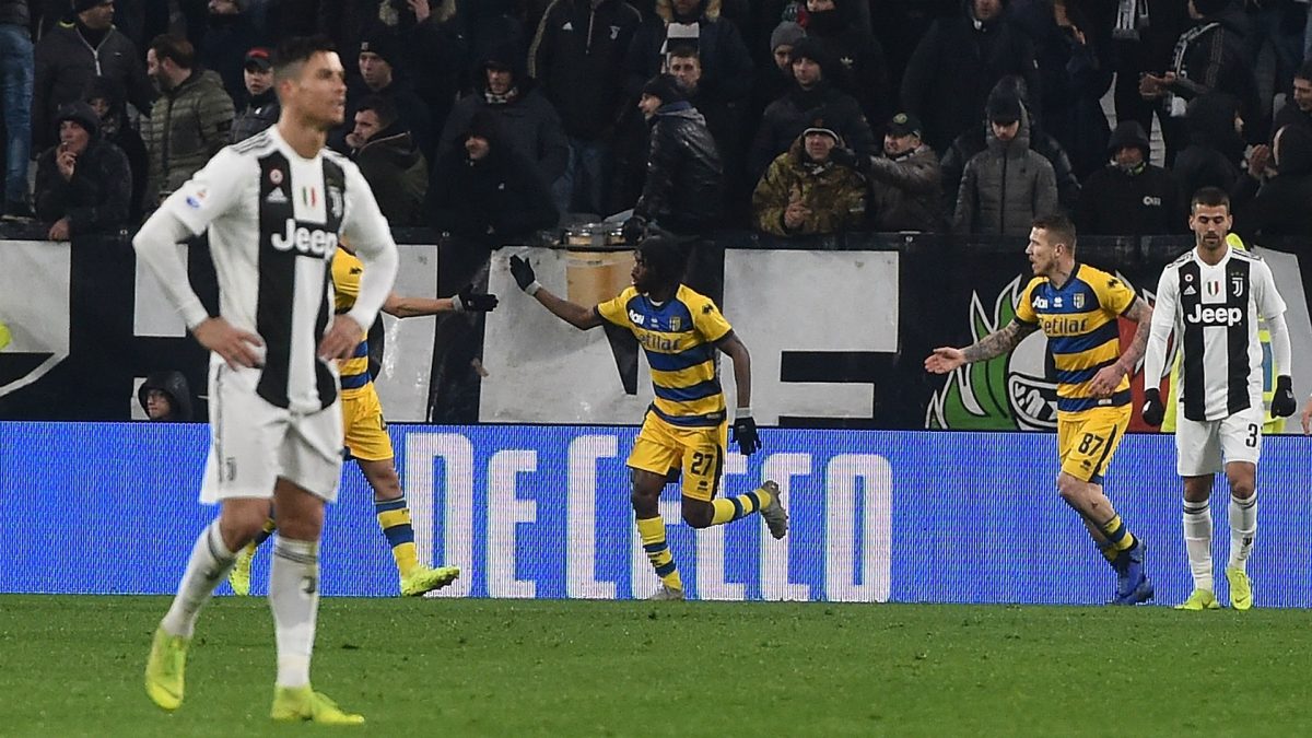 Dua Gol Ronaldo Gagal Menangkan Juventus